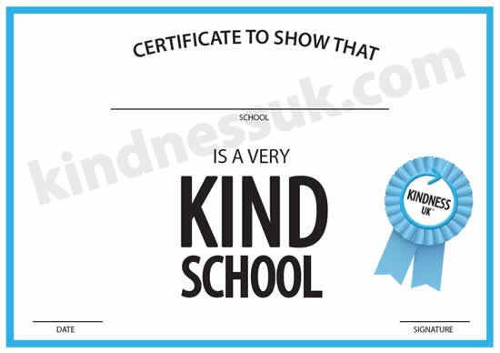 Kind School Certificate